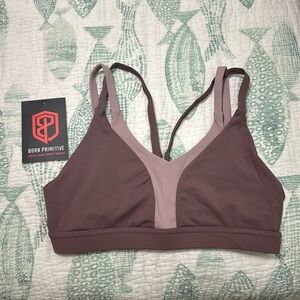 Born Primitive Mauve and Taupe Sports Bra